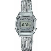 Montre Casio Montre Unisexe LA670WEM-7EF Noir Argenté (Ø 25 mm)