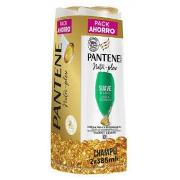 Soins cheveux Pantene LOT DE SHAMPOOING DOUX ET LISSE 2 x 385 ml