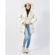 Manteau Yes Zee Manteau matelassé femme avec faux gilet