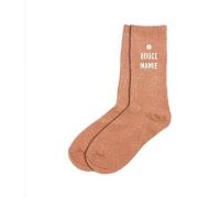 Chaussettes Sud Trading Paire de chaussettes paillettes douce mamie