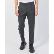 Pantalon Gazzarrini Pantalon homme en laine mélangée avec plis