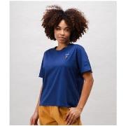 T-shirt Brava Fabrics Brava Peanuts Woodstock Tee Blue