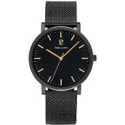 Montre Pierre Lannier ESSENTIAL Cadran Noir Bracelet Acier milanais No...