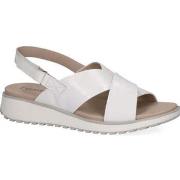 Sandales Caprice white naplak casual open sandals