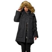 Veste Kaporal - Parka longue - noire