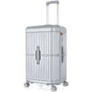 Valise Alpini Valise Trolley grande taille 77 cm Club Silver