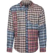 Chemise Dsquared Chemise Mix Check Drop multicolore