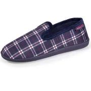 Chaussons Isotoner Chaussons charentaises Femme Tartan