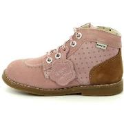 Bottines enfant Kickers Kouklegend Bont, Bottillons Fille, Rose, 36