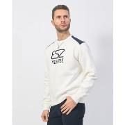 Sweat-shirt Yes Zee Sweat homme avec logo contrasté