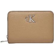 Portefeuille Calvin Klein Jeans MINIMAL MONOGRAM MED ZIP AROUND K60K61...