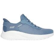 Baskets Skechers BASKETS SLIP-INS BOBS SQUADS CHAOS IN COLOR BLEU