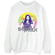 Sweat-shirt Marvel She-Hulk: Attorney At Law Sunset Smile