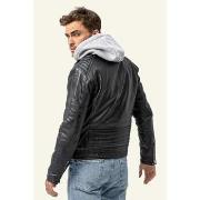 Veste Serge Pariente ROAD HOOD NAVY