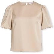 Blouses Vila Noos Top Ellette - Cement