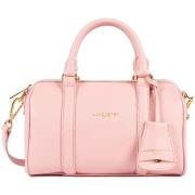 Sac Bandouliere LANCASTER Sac a main Ref 63421 Rose Fume 25*16*12 cm