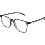 Lunettes de soleil Montblanc MB0327O Cadres Optiques, Gris/Transparent...