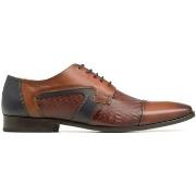 Derbies Redskins BERIL2 COGNAC+MARINE