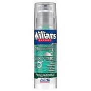 Soins visage Williams EXPERT OXYGEN 0% alcohol gel afeitar piel normal...