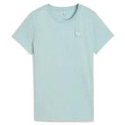 T-shirt Puma TEE SHIRT BLEU - MODERN MINT - L