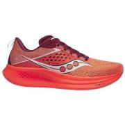 Chaussures Saucony CHAUSSURES RIDE 17 - PEPPER/CURRANT - 42,5