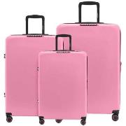 Valise Naf Naf Ensemble de 3 valises S/M/L AURORE PINK