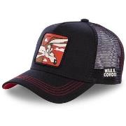 Casquette Capslab Casquette trucker Looney Tunes Coyote noir