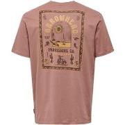 T-shirt Only &amp; Sons ONSMANUEL LIFE REG SS DESERT TEE