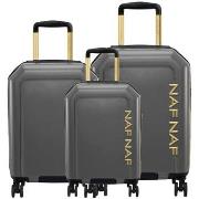 Valise Naf Naf Ensemble de 3 valises S/M/L RAIPONCE BLACK