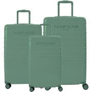 Valise Naf Naf Ensemble de 3 valises S/M/L DAISY LIGHT SAPIN