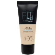 Fonds de teint &amp; Bases Maybelline New York Fit Me! Foundation Matt...