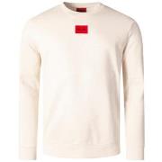 Sweat-shirt BOSS SWEAT DIRAGOL212 BLANC CASSÉ