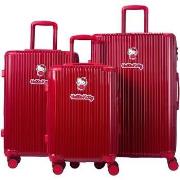 Valise Hello Kitty Set de 3 valises Rigides GUDETAMA RED