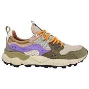 Baskets Flower Mountain Baskets Yamano 3 Militare/Taupe/Violet