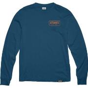 T-shirt Etnies QUALITY CONTROL LS TEE NAVY ORANGE