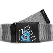 Ceinture Etnies SCREAMING HAND SC BELT CHARCOAL