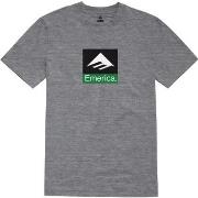 T-shirt Emerica CLASSIC COMBO SS TEE CHARCOAL HEATHER