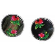 Boucles oreilles Franck Herval Boucles d'oreilles collection "Floral" ...