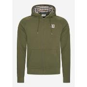 Sweat-shirt Aquascutum Active patch fz raglan hoodie - army green