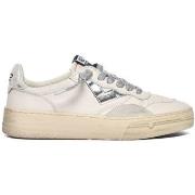 Baskets 4B12 Sneaker Hyper D101 Bianco Argento