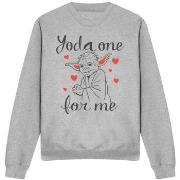 Sweat-shirt Disney Yoda One For Me