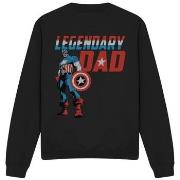 Sweat-shirt Captain America Legendary Dad