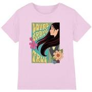 T-shirt enfant Mulan Loyal Brave True