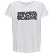 T-shirt Only 15338961-WHI