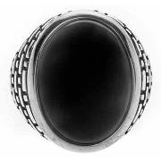 Bijoux Orusbijoux Bague Homme Argent Onyx œil Noir