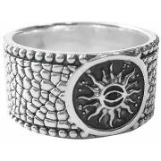 Bijoux Orusbijoux Bague Jonc Homme Soleil Argent