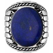 Bijoux Orusbijoux Bague Homme Argent Lapis Indiana