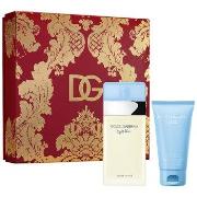 Cologne D&amp;G Étui Bleu Clair Pour Femme 2 Pcs