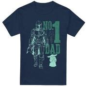 T-shirt Star Wars: The Mandalorian No. 1 Dad