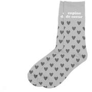 Chaussettes Sud Trading Paire de chaussettes paillettes copine de coeu...